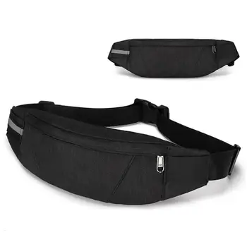 

2019 Solid Color Waist Bag Men Belt Pack New Fashion Women Chest Handbag Unisex Travel Waist Bags Ladies Belly Pack Phone Pouch