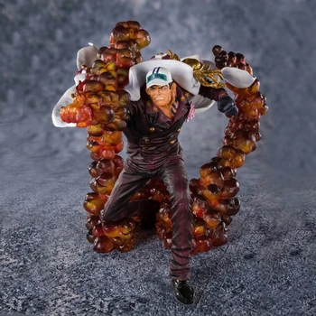 

Japan Anime One Piece ZERO Red Dog Sakazuki Super Guild Wars Action Figure PVC Model Toy Collections