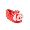 CuddlyIIPanda Hot Selling Triceratops Plush Slipper Wild Boar Winter Autumn Cartoon Warm Indoor Cotton Slippers Furry Slides 1