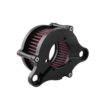 

Aluminum Carburetor Air Filter Intake Cleaner Kit For Harley Sportster 1200 883 Hugger Mounting Accessories