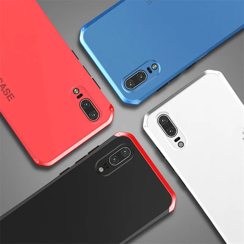 P20 Armro чехол для Huawei P10 чехол противоударный металлический алюминиевый каркас Жесткий ПК Полный матовый чехол 10 Funda для Huwei P10 Plus P20 чехлы