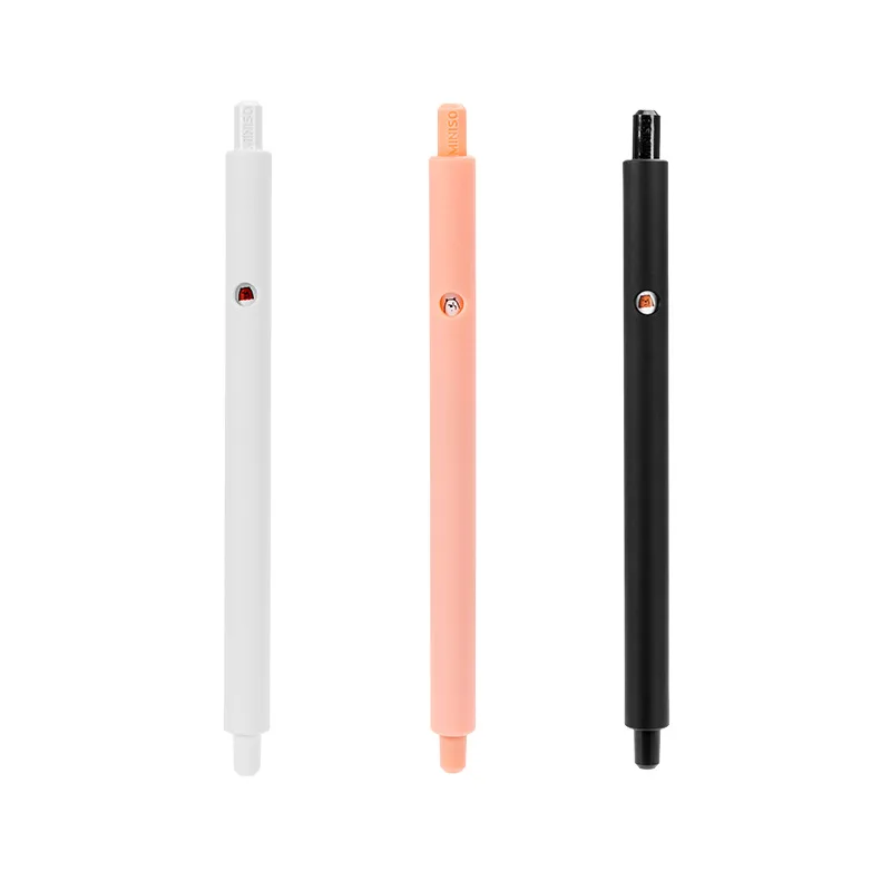 Miniso X гелевая ручка с тремя неизолированными медведем черная Студенческая 3 шт. |
