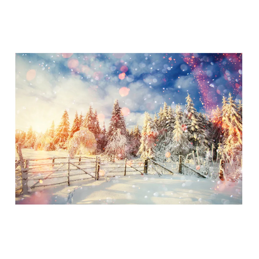 Современные Рождественские фоны Виниловые стены 5x3FT цифровой фон фотостудия natal arvore год фотостудия плакат