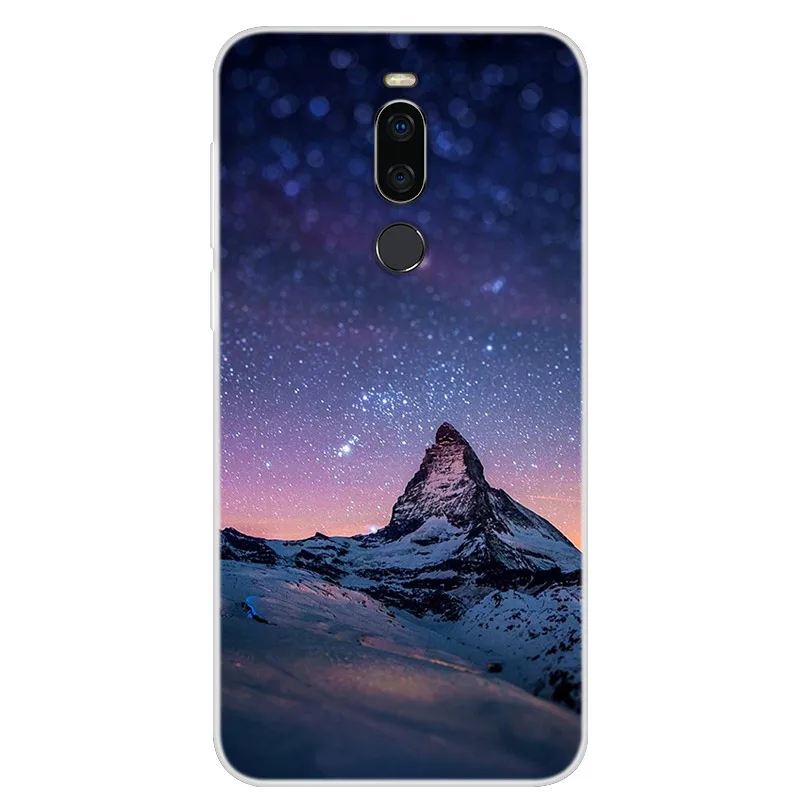 Silicone Case For Meizu X8 Phone Case Soft Space Art Print Back Cover For Meizu X 8 8X MeizuX8 Clear bumper Cases For Meizu X8 best meizu phone cases