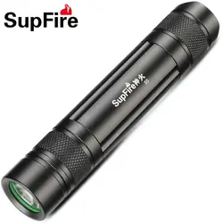 SupfireS5 мини длинный съемка маленький портативный светодиодный фонарик блики перезаряжаемый супер яркий