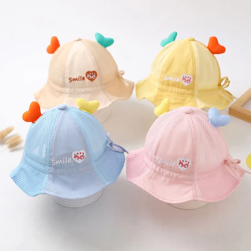 Baby Hat Kids Sun Hat Summer Baby Girls Mesh Outdoor