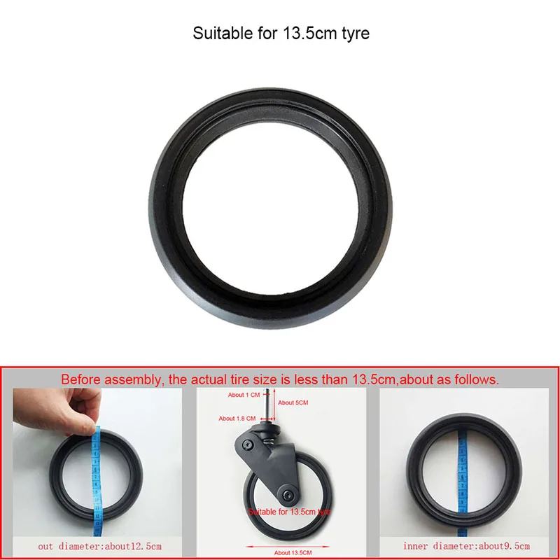 baby stroller accessories outdoor Stroller Wheel Cover For 13.5CM 15CM 23.5CM Baby Cart Wheels Compatible Yoyo Yoya Yoyaplus Stokke Xplory V3 V4 Series Pram best baby stroller accessories	