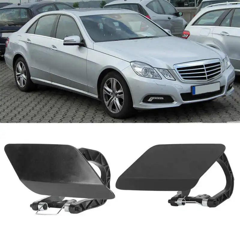 Headlight Headlamp Washer Nozzle Cover Cap 1pc 2128600108 2128600208 Fit for Benz E-Class W212 E200 E260 E250 E300 2008-2013 car headlight washer nozzle cover