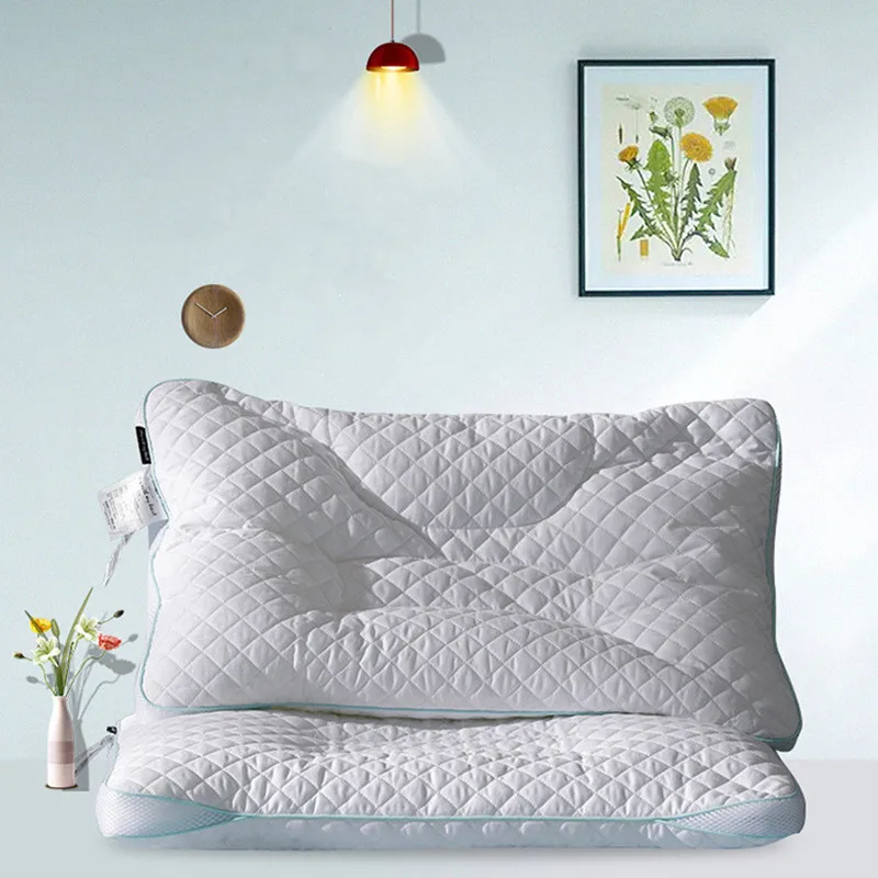 

Breathable 55*35CM Orthopedic PE Hose Filler Physiotherapy Pillow Slow Rebound Sleep Neck Pillow Cervical Full Support Pillow