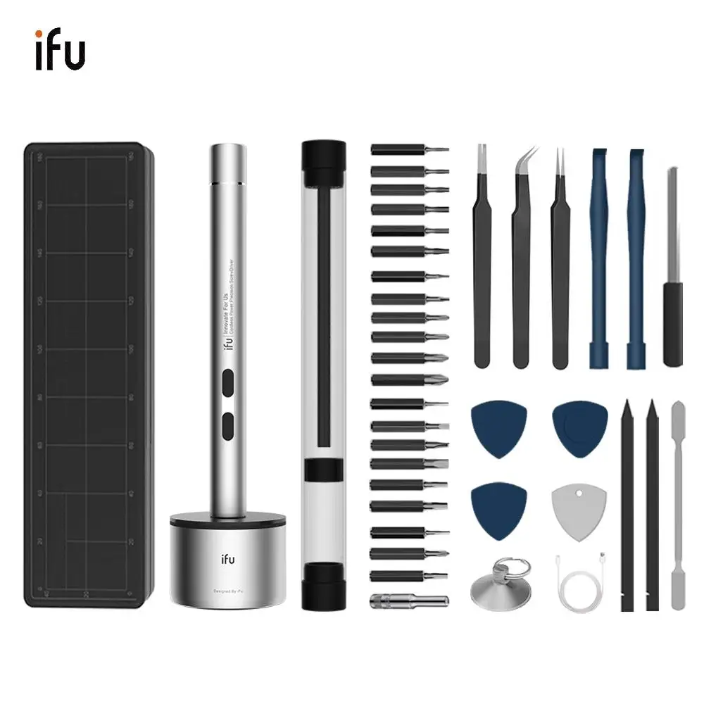 iFu Präzisions Elektrisch Schraubendreher Li-ion Akku Schraubenzieher USB