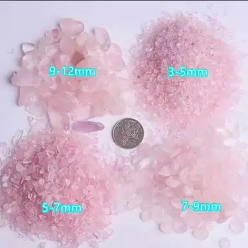 

3-12mm natural toning powder crystal quartz crystal stone, decorative stone specimens, aquarium landscaping, 100g