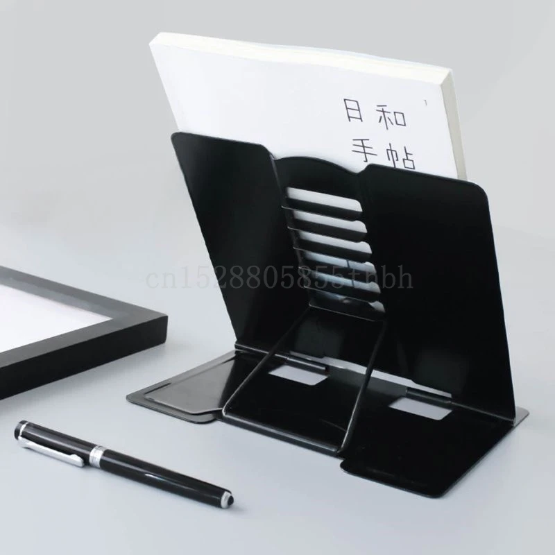 Portable Metal Adjustable Reading Book Holder Support Document Shelf Bookstand | Канцтовары для офиса и дома