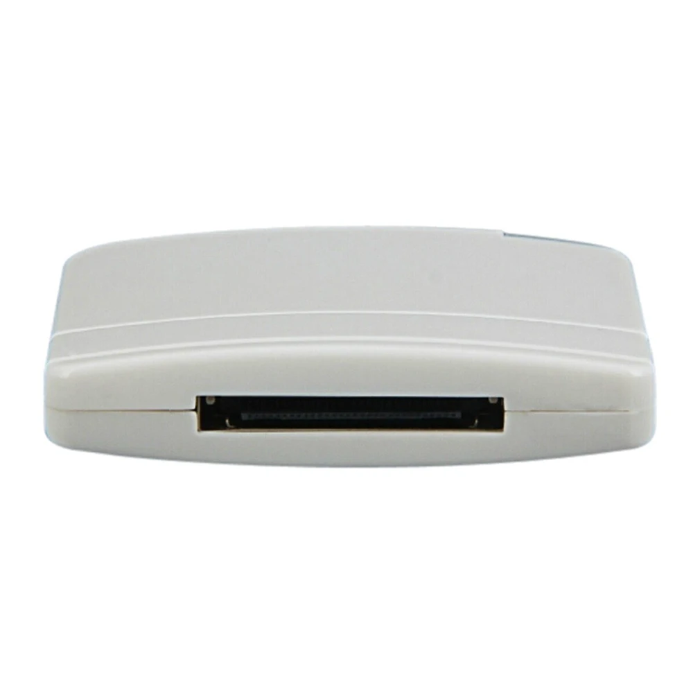 Белый Мини BT A2DP Музыка Аудио 30 Pin приемник адаптер BT V2.0 Аудио приемник адаптер для iPod iPhone динамик для ipad док-станция - Цвет: Белый