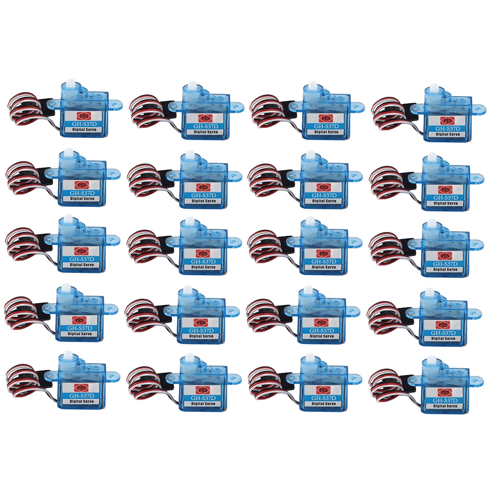 4 / 5 / 10 / 20 / 50 3.7G Servo Digitale Mini Micro Servo Per Aereo Rc Elicottero Barca Auto Trex 250