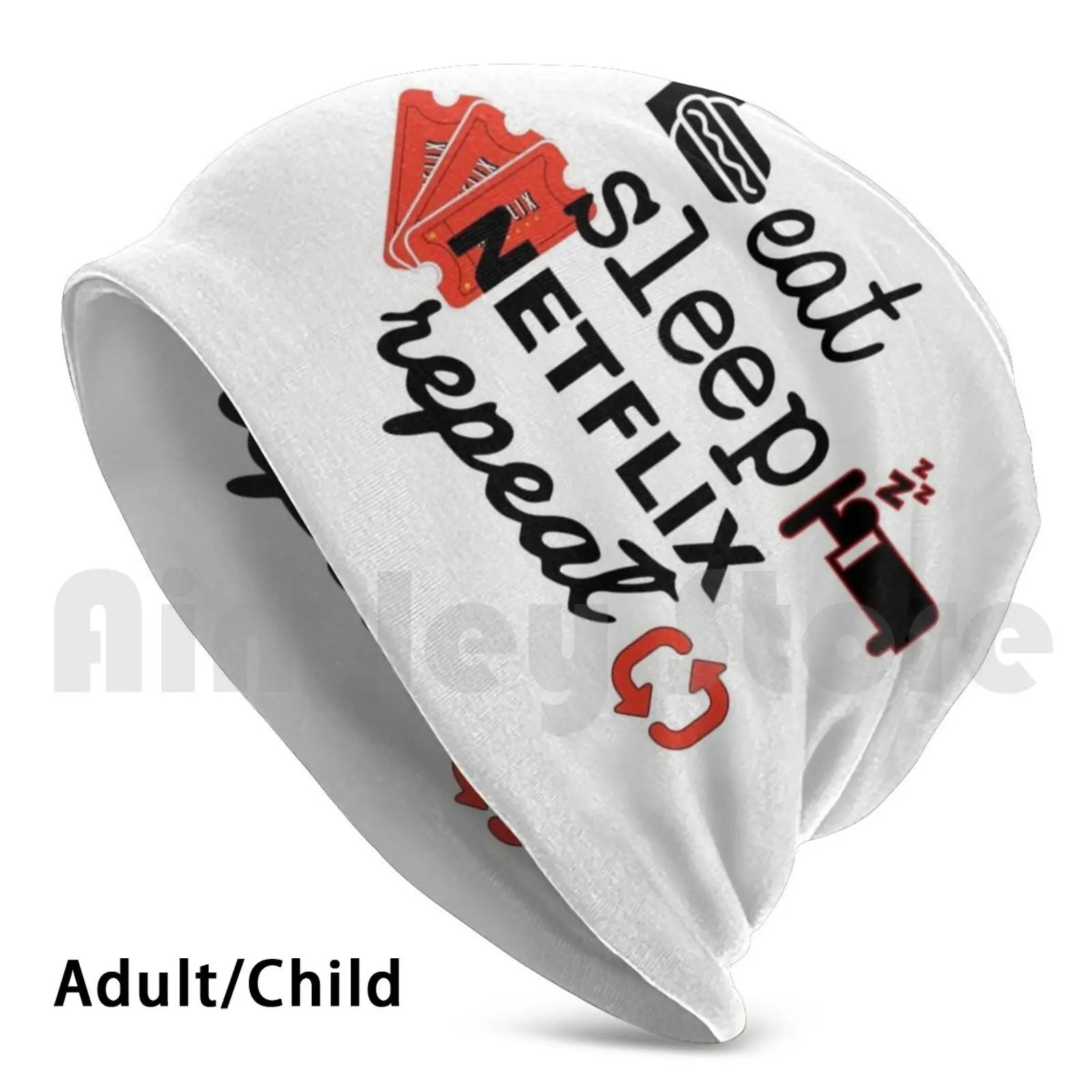 Orologio Netflix! Berretti Pullover Cap Comodo Netflix Tv Show Logo Sense 8 Vikings Suits La Casa De Papel