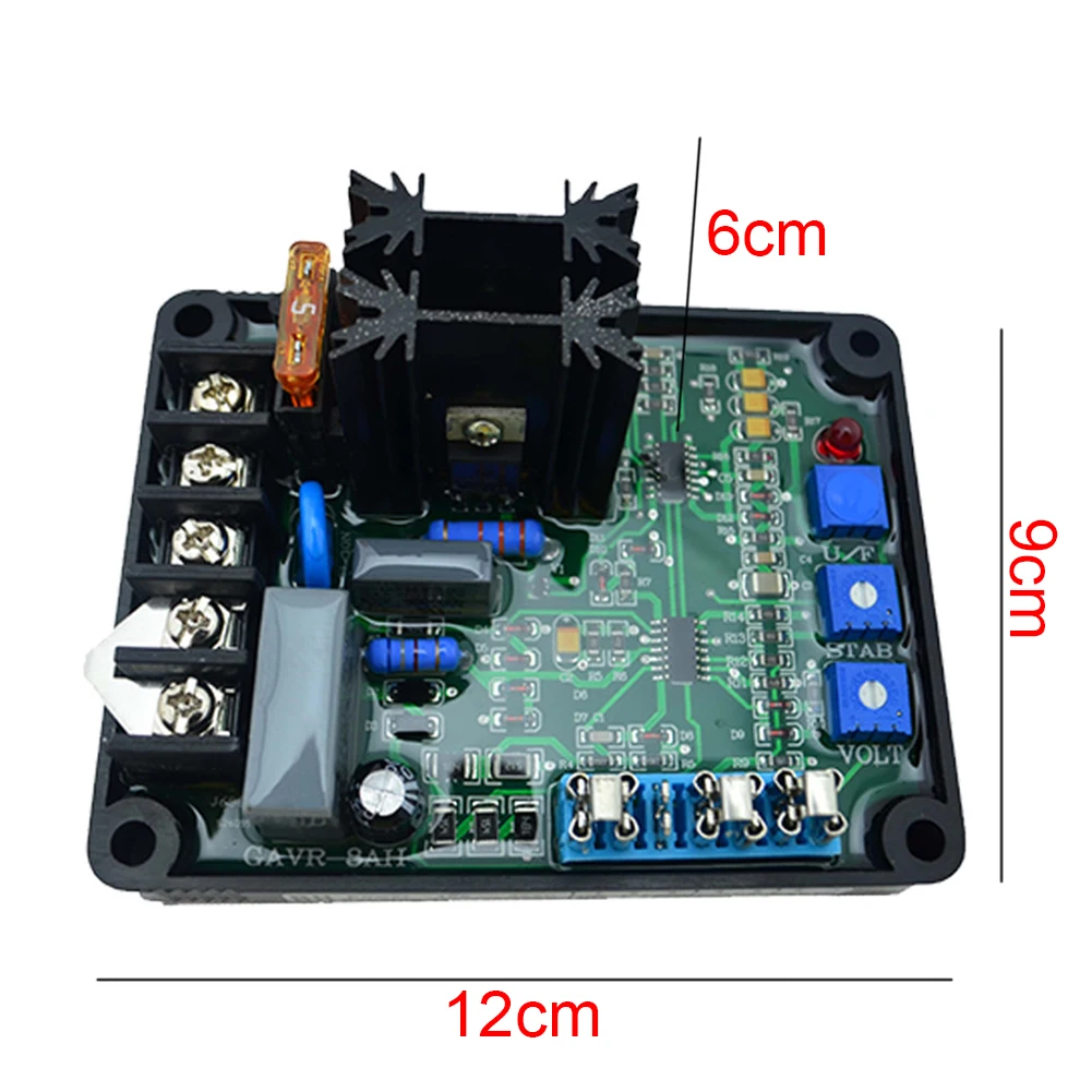 GAVR-8A AVR инструмент портативный универсальный ГЕНЕРАТОР ЗАПЧАСТИ автоматический регулятор напряжения Электрическая защита частоты Замена