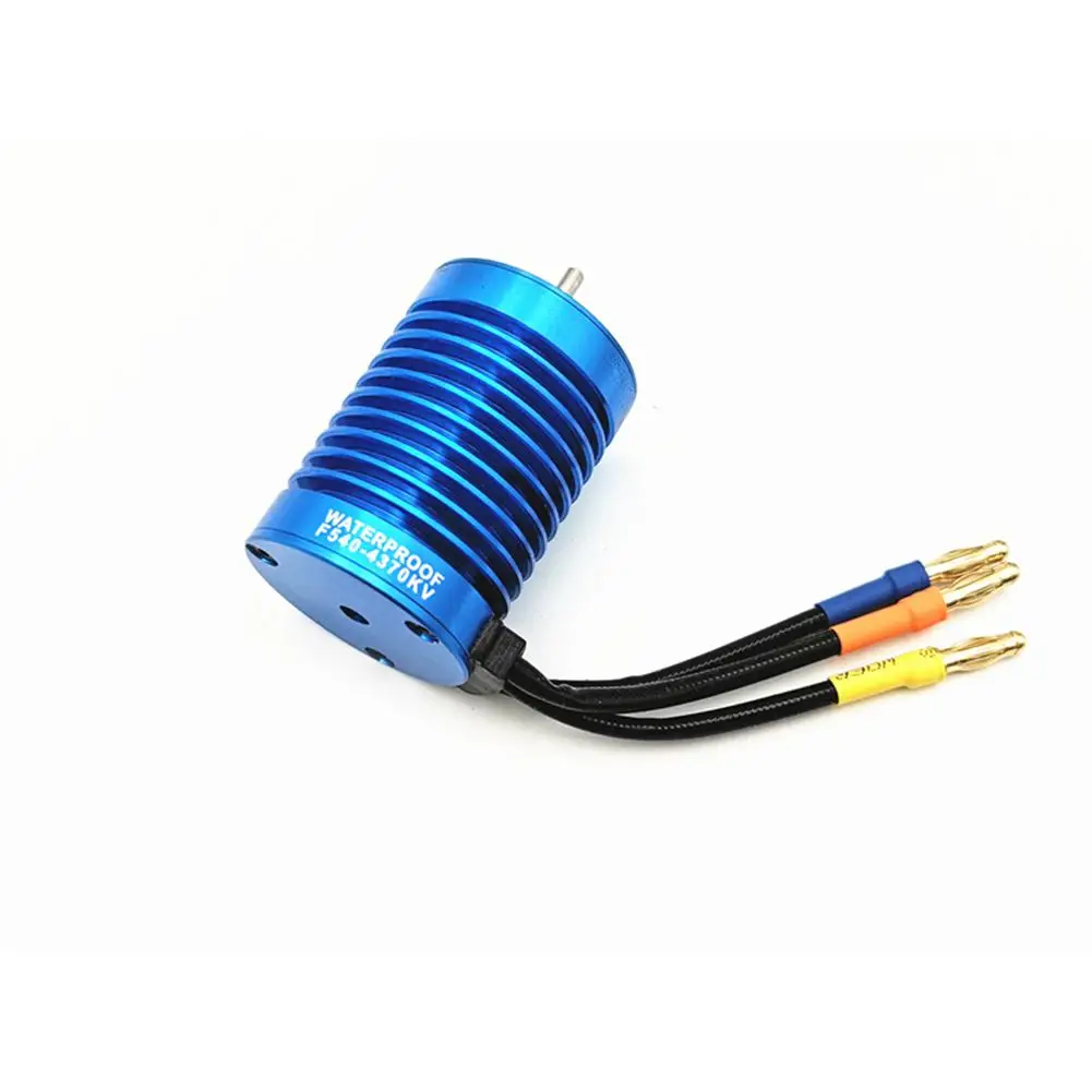3650 4370KV 9T 4-полюсный, бесщеточный двигатель для 1/8 1/10 RC лодка RC автомобиль