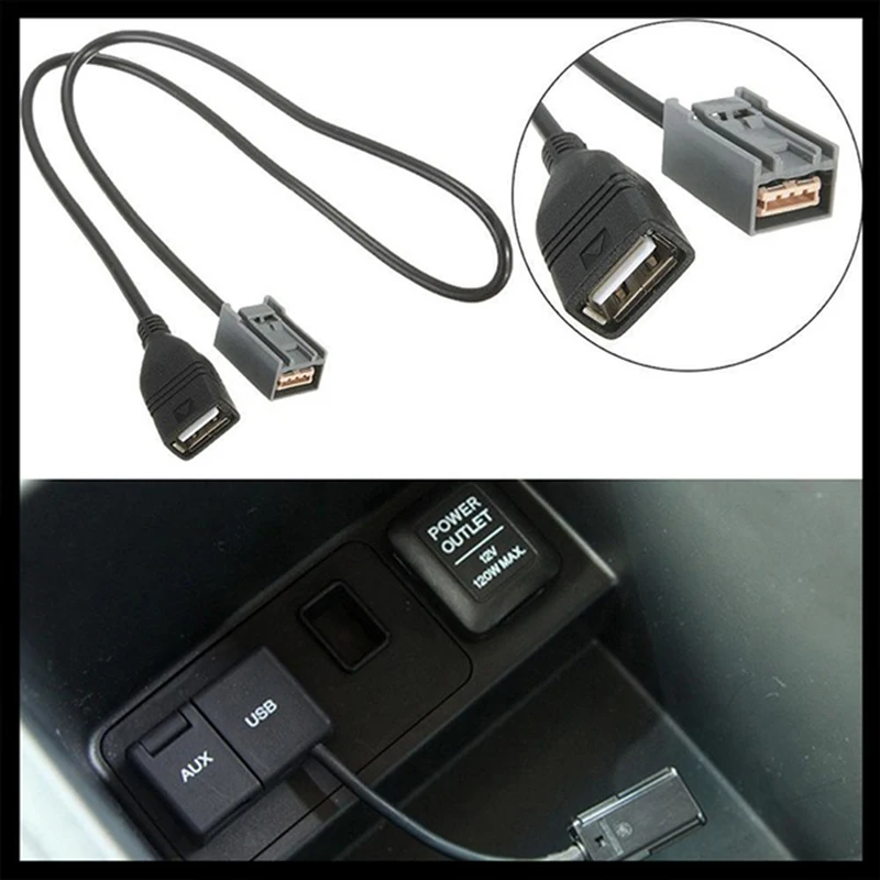 AUX USB кабель адаптер 2008 вперед для HONDA Для CIVIC Джаз/Honda CR V ACCORD/|Кабели адаптеры и