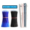 30+4 Pcs/set A Pen Kawaii Pig Bear Cat Mouse Erasable Gel Pen School Office Supplies Stationery Gift 0.35mm Blue Black Red Ink 1