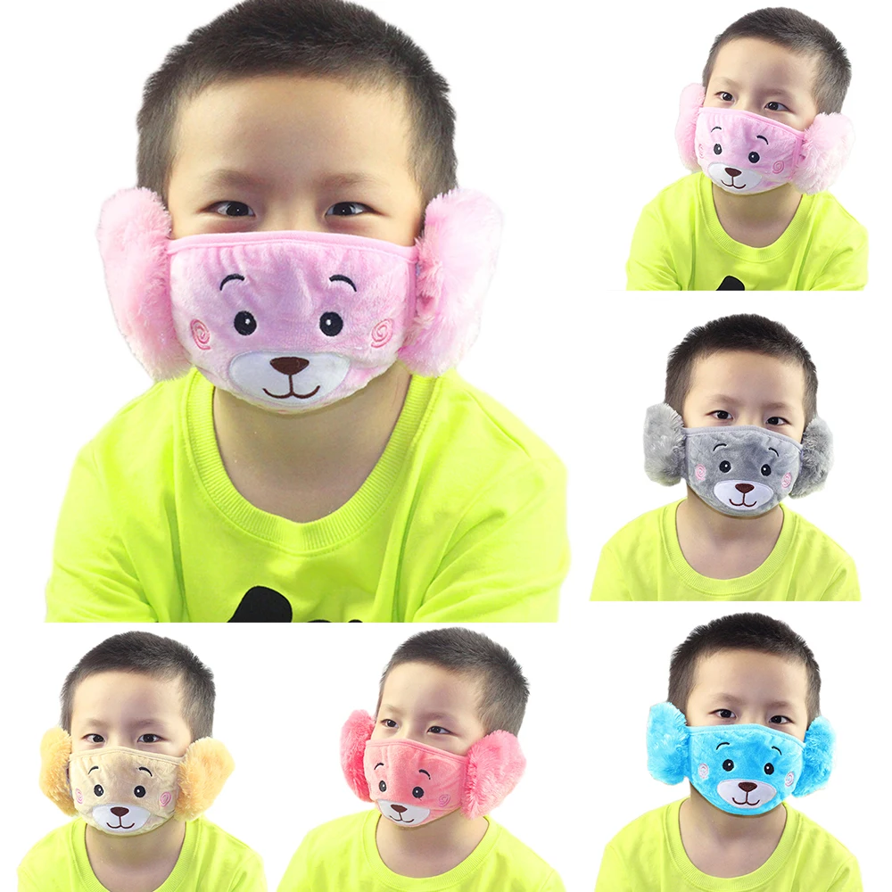 

Ready Stock Child Ear Mouth Masks / Earmuff Masks / Anti Dust Mouth Masks 1PC New