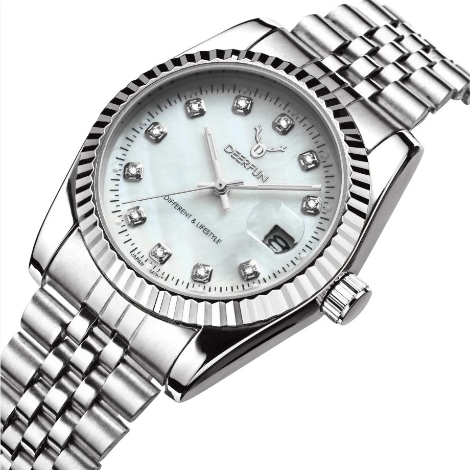 Швейцарские часы oyster perpetual Rolexable datejust MIYOTA Кварцевые классические деловые с