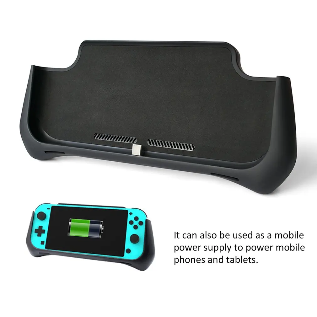 Внешний аккумулятор зарядное устройство Стенд чехол для NS switch Lite консоль Внешняя батарея