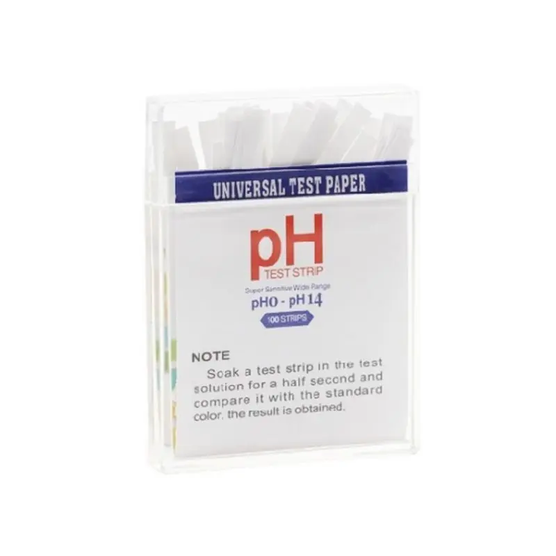 100pcs PH Test Strips 0-14 Scale Premium Litmus Tester Paper for Acid Alkalinity