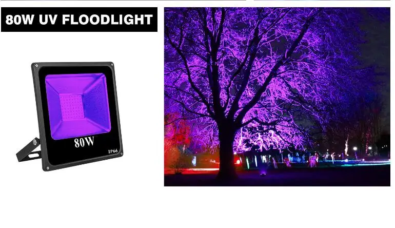 [Seven Neon] Профессиональный ультрафиолетовый IP66 400NM 80W UV вечерние свет клей быстрого высыхания бактерицидный свет рептилий стерилизатор светодиодная УФ лампа