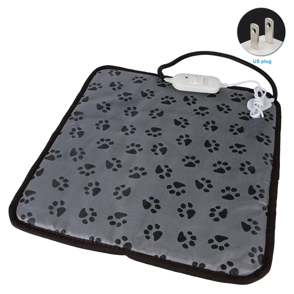 Коврик для собак Регулируемая температура Кролик ПЭТ антиукус ноги кошка износостойкая грелка безопасности кровать электрическое одеяло