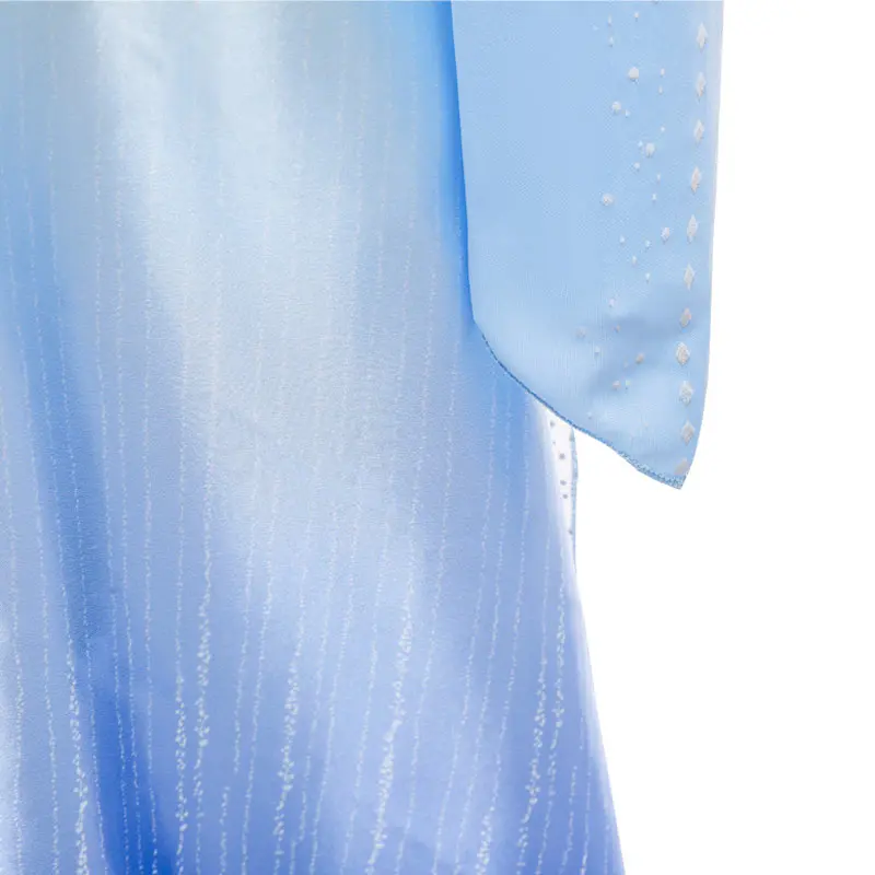 Girls Dress Princess Costume Elsa Dresses For Girls Princess Party Elsa Costume Snow Queen 2 Cosplay Elza Vestidos Hair Accessory Set Halloween Girls Clothes