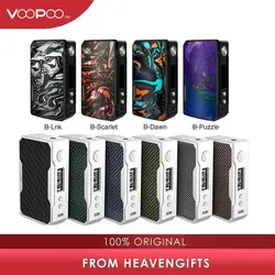 В наличии VOOPOO DRAG 2 177 Вт TC коробка мод электронная сигарета vs Drag 157 Вт коробка мод Vape W/US GENE чип без 18650 Батарейный блок мод vs Shogun