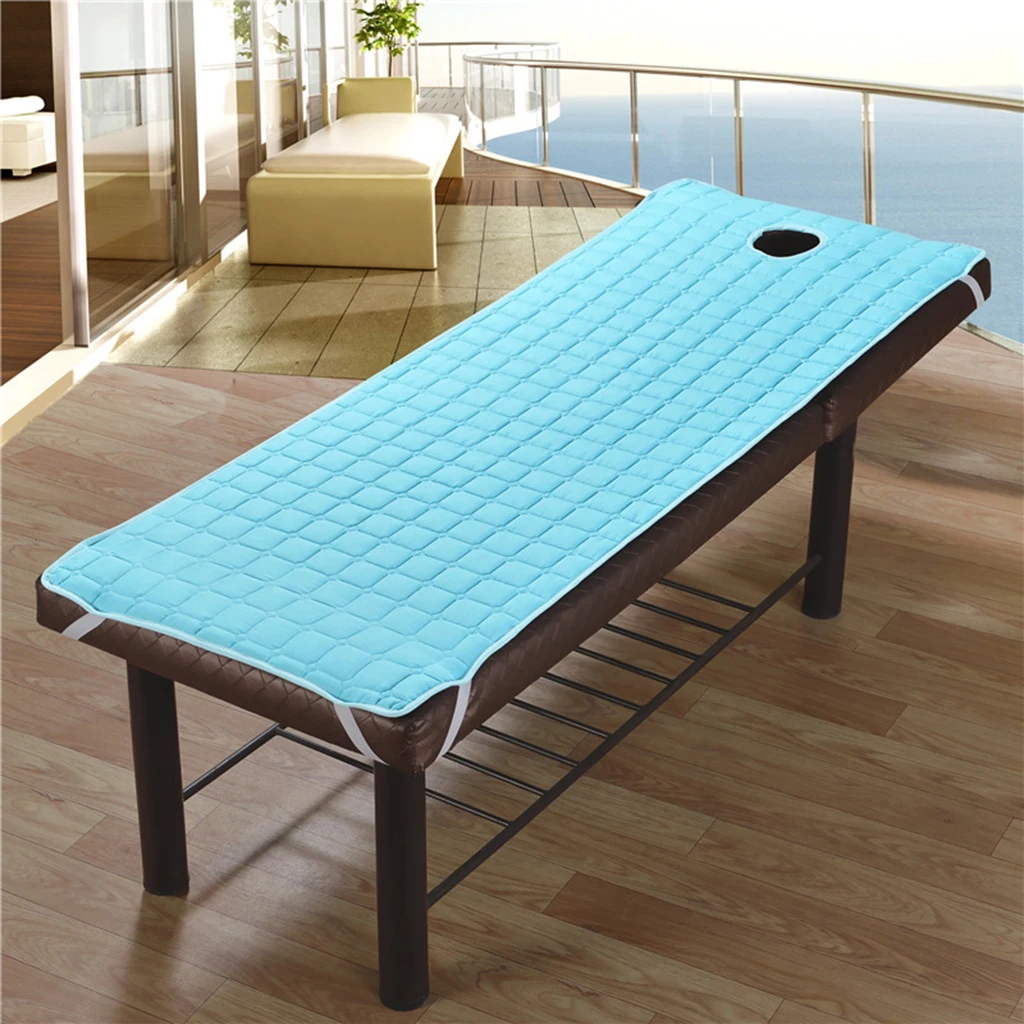 Beauty Salon Massage Bed Mattress Sheet with Face Breath Hole for Cosmetic SPA Beauty Salon Hotel Hospital