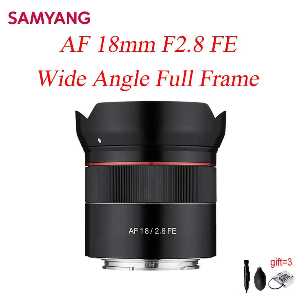 Samyang 18mm F2 8 Fe Wide Angle Full Frame Camera Lens For Sony Fe Camera Auto Focus Lens For A7r4 A7m3 A7s3 A7riii A7 A7r A6600 Camera Lens Aliexpress