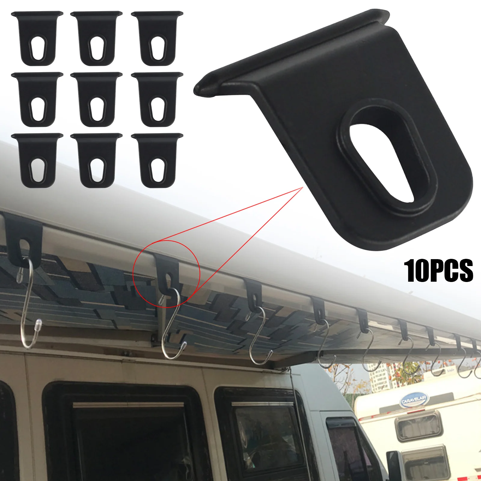 RV Awning Hooks Clothes Hanger Replacement Awning Accessory Hanger