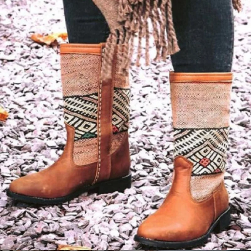 

Autumn winter shoes women punk boots pu leather vintage riding boots platform low heels ladies martin boots big size botas mujer