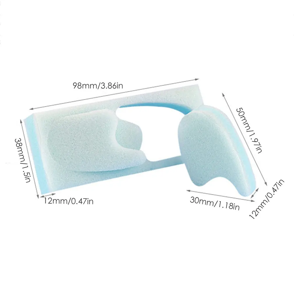 Toe Separator Thumb Eversion Toe Pad Overlap Toe Orthosis Big Bone Toe Separator Sponge Comfort Toe Orthosis