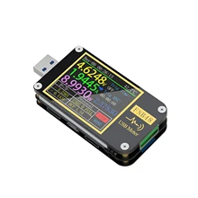 Voltmètre FNIRSI-FNB48 ampèremètre courant multifonction téléphone portable testeur de recharge rapide protocole outil de Test de capacité