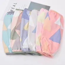 Водонепроницаемые женские длинные рукава с манжетами; детские рукава для предотвращения мочевых ощущений; дышащие студенческие рисунки; сезон осень-зима