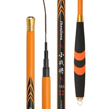 

Fashion Gear Pocket Fishing Rod Carbon Rod Short Section Of Stream Pole In Hand