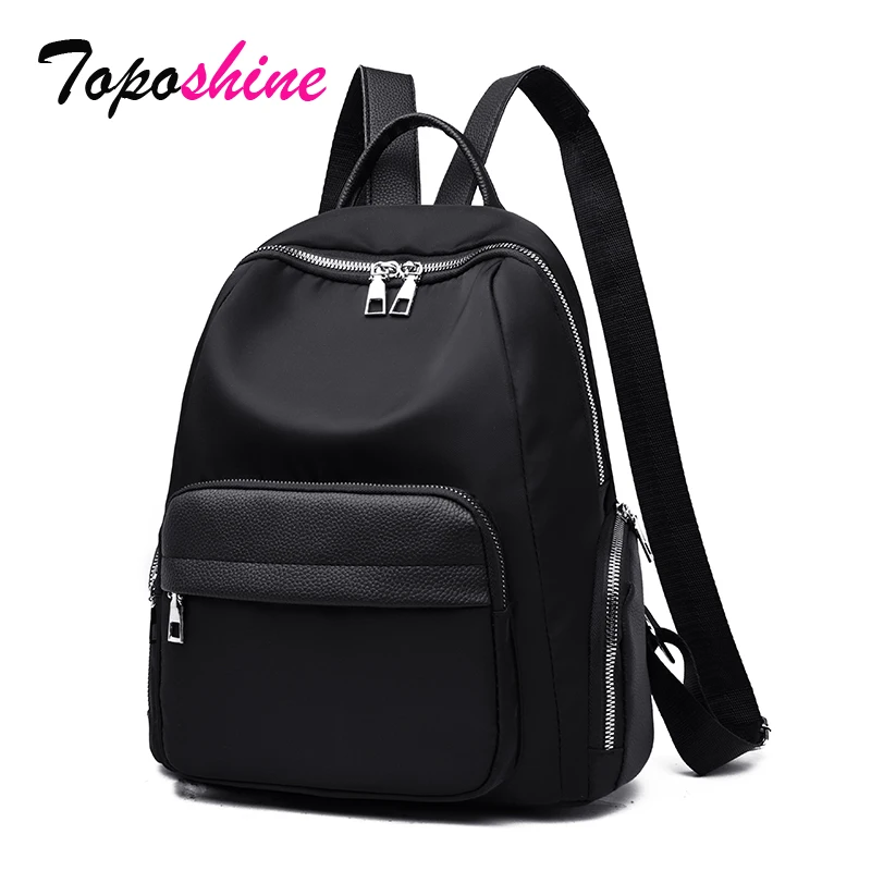 

Toposhine Women's backpack Large Capacity Backpack 2019 New Fashion Oxford Backpack Travel Girls School bagpack Bags Drop Ship