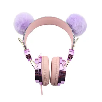 

Headset Children's Headset, Mobile Phone and Computer Universal with Microphone Unicorn Cartoon Headset