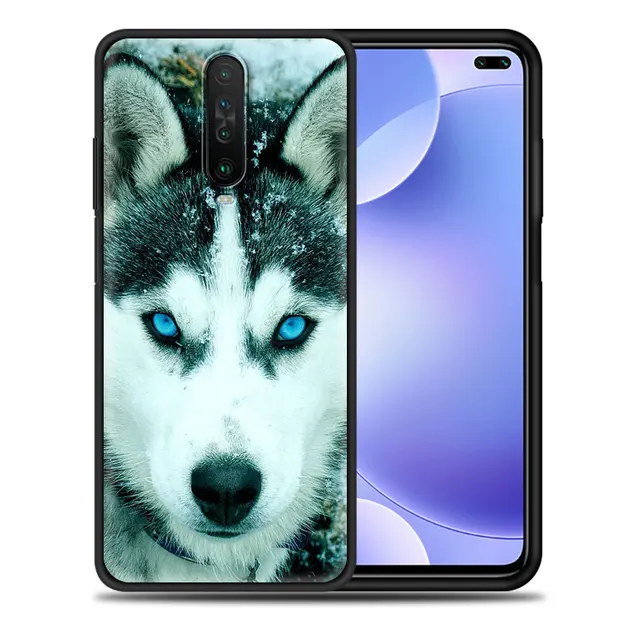 Alaskan Husky Dog Cute Puppy Boy Phone Case For Xiaomi Redmi Note 9S 9 8 10 Pro 8T 9C 9A 8A 7 K40 Silicone Smart Back Cover a4