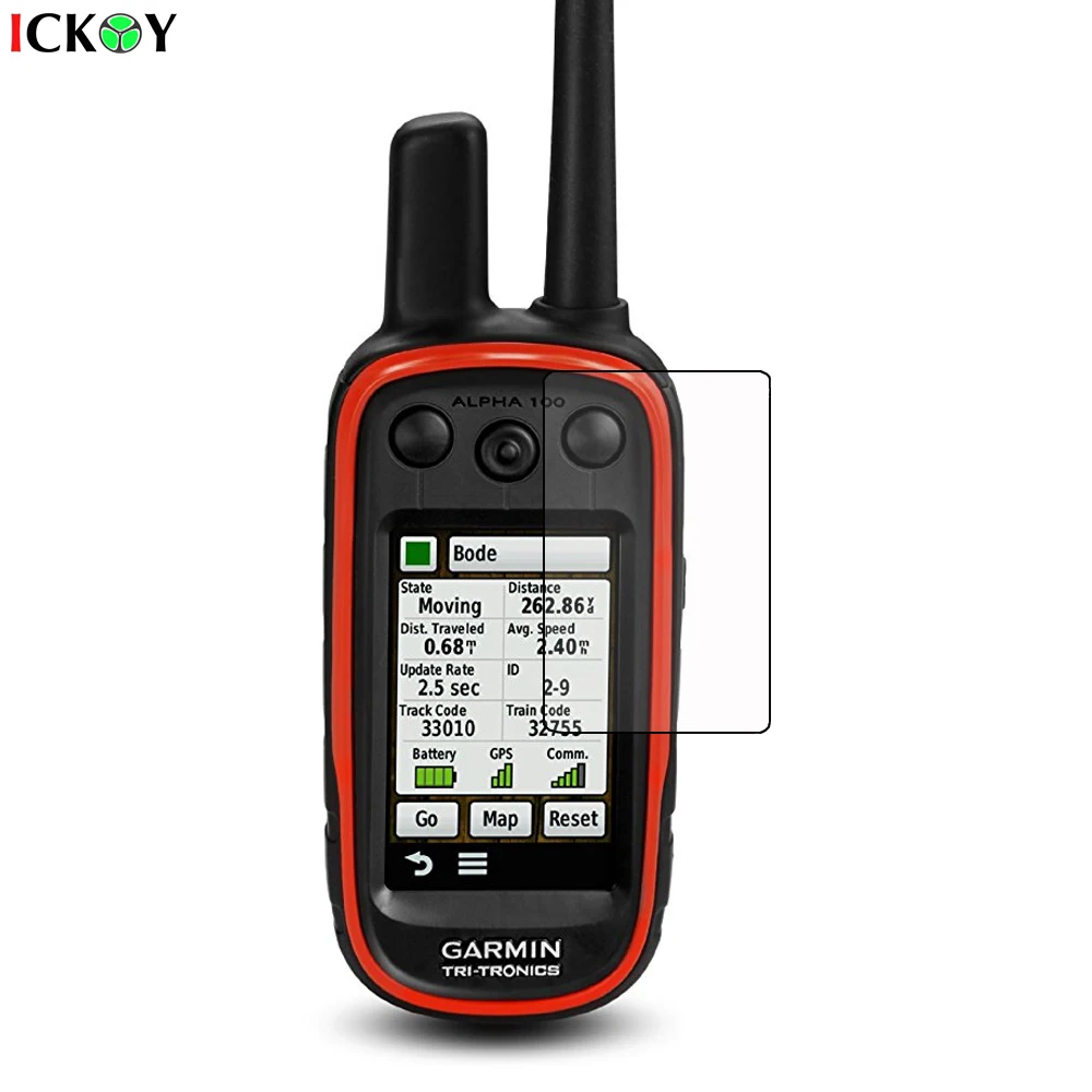 

6* Clear LCD PET Film Anti-Scratch Screen Protector Cover for Handheld GPS Garmin Alpha 100 Alpha100