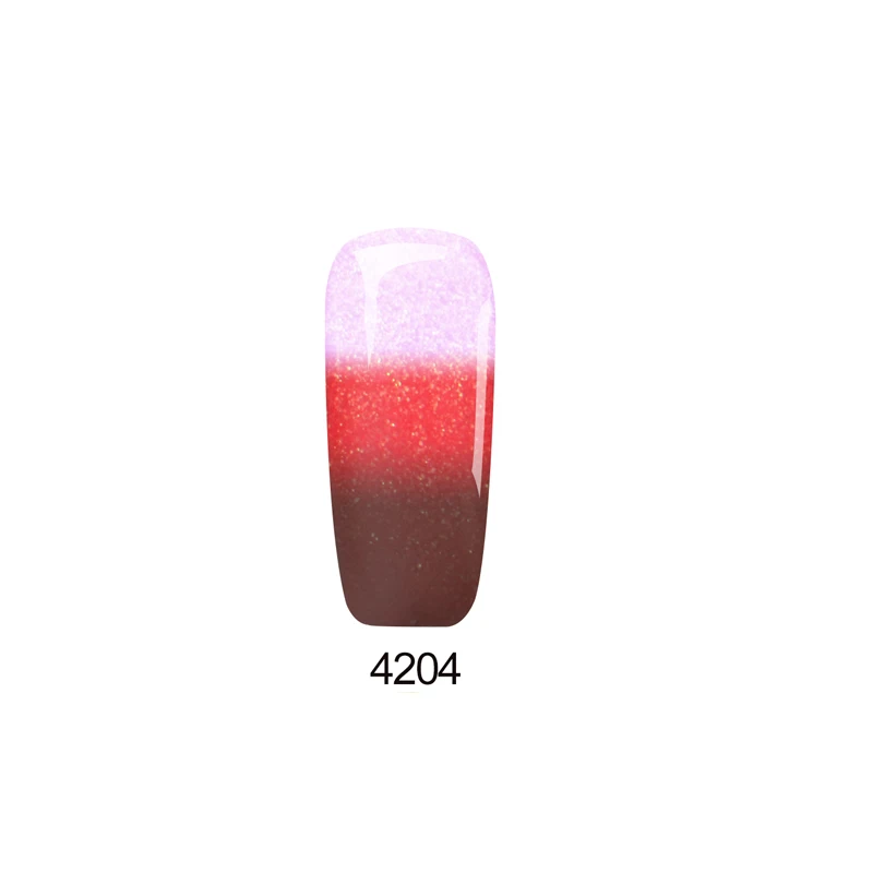 Docaty температура настроения меняющий Цвет гель для ногтей УФ лампа Перманентный эмалевый лак для гель лак для ногтей украшения для ногтей - Цвет: 4204