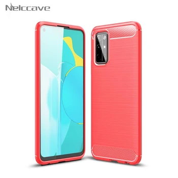 

1000Pcs Carbon Fiber Silicone Case For Huawei Honor 30 30S V30 20 20S V20 20i 10i X10 10 V10 9X 8X 8S 8A Anti-Fingerprint Cover