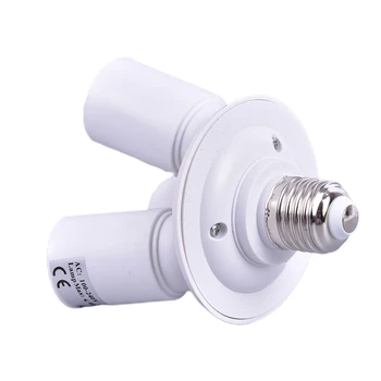 

3 In 1 E27 Base Socket Splitter Light Lamp Bulb Adapter Holder Converter