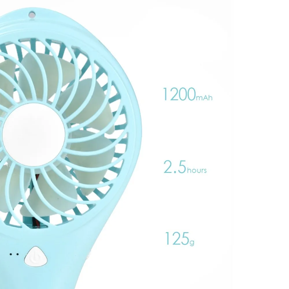 NEW 1800 mAh lithium battery can be rotated 180 degrees Foldable Hand Fans