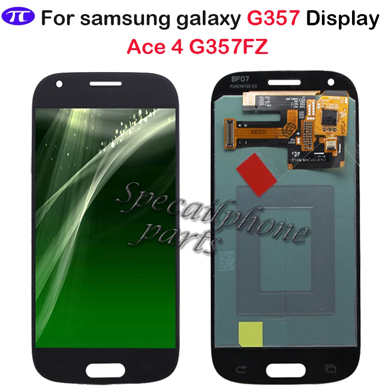 ЖК-дисплей SUPER AMOLED для Samsung Galaxy Ace 4 SM-G357 G357FZ Ace4 G357 с сенсорным экраном и