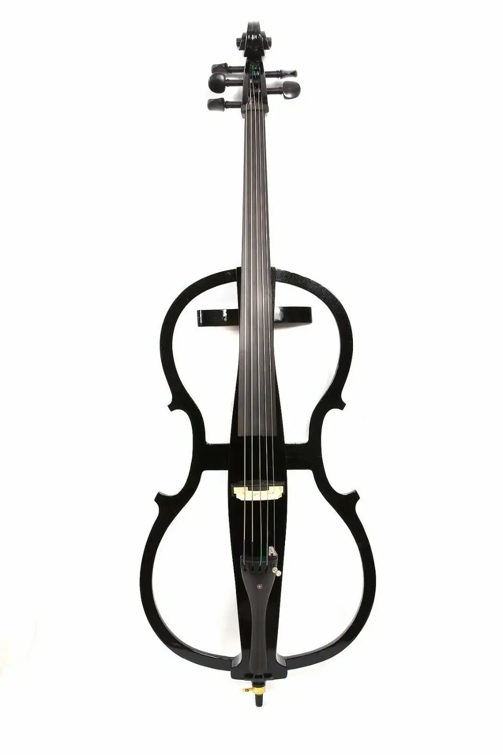 5 String Zwarte Elektrische Stille Cello 4/4 Zoete Tone Gratis Tas Boog # EC1 5 String Zwarte Elektrische Stille Cello 4/4 Zoete Tone Gratis Tas Boog # EC1
