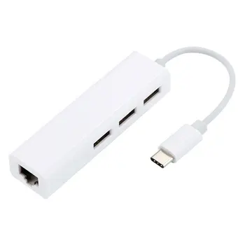 

USB3.1 Type-C to 2.0HUB hub 3 Ports USB network card for Macbook Air expansion USB HUB 3-Port USB Splitter